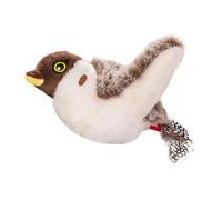 Bird Cat Splicing - Toys For Cats Flying Birds | Plush Shaking Birds Sparrows Electric Toys For Cats, Banging Activates The Cat's Smart Grip