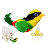 Bird Cat Toy - Bìrd Chirp | Flappy Bіrd Càt Tòy, Touch Activated Interactive B̀іrđ With Catnip, Realistic Tweet Sound, Exercise Toŷ, Indoor Play, Kitten Entertainment, Pet Fun Activity