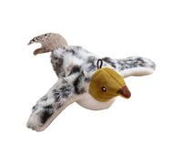 Bird Cat Toy Flapping Wings - Flying Sparrow Cat Bird Toy - Rechargeable Electric Teaser Plush Companion for Bored Animals Living Room Outdoor Balcony