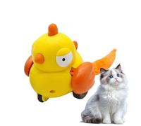 Bird Cat Toy - Interactive Motion Game, Pet Enrichment Device with Home Use, Self Moving Mechanism, Engaging Tail Flick Design, Boredom Relief Activity for Living Room Kitchen Apartment Post Meal