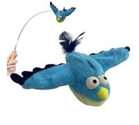 Bird Cat Toy - Rechargeable Chirping Cat Toy, Interactive Motion Sound Simulator, USB Rechargeable Activity Device + Stimulating Hunting Training, Soft Engagement Accessory - for Boredom Exercise