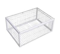 Bird Catcher - Seed Catcher | Bird Cage Cove | cage | Automatic Escape Proof Birds Traps for Pigeons | Easy To Clean Pet Supplies With 4 Entrances for Sparrow Cockatiels Budgies Parrot Parakeet