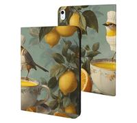 Bird Chef Orange Juice Lemon Case Compatible with iPad 10th (10.9in) iPad 9th / 8th / 7th Generation (2021/2020/2019)
