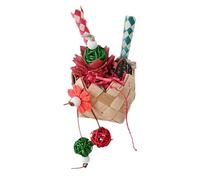Bird Chew Toy - Colourful Parrot Chew Toy That Attracts the Attention of Birds with Designs | Interesting Parrot Toy, Safe and Harmless, for Parakeets, Cockatiels