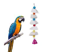Bird Chew Toys，Bird Teeth Grinding Chew Treats Toy with Bell Bird,Grinding Stone Cage Accessories for Parakeets Budgies Cockatiels Lovebirds Small to Medium Birds (1 PCS)