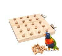 Bird Chew Toys,Chew Block Wear-Resistant Parrot Puzzle Toys | Sturdy Bird Playground Small Animal Activity Game for Anchovies Parakeets