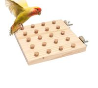 Bird Chew Toys | Educational Chew Block Parakeet Training Games,Sturdy Bird Playground Small Animal Activity Game for Anchovies Parakeets