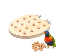 Bird Chew Toys | Parrot Puzzle Toys Educational Parakeets Training Games,Wooden Board Versatile Small Animal Activity Game for Indoor Outdoor