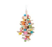 Bird Chew Toys Unique Parrot Toys for Budgerigar African Gray Parrots Canary 31cmx14cm 31x14cm