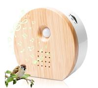 Bird Chirping Box, Motion Sensor with Wall Mount, Natural Sound Box, Bird Singing with Relaxing Bird Singing, Forest Source, Natural Sounds Soundbox, Bird Chirping (Round)