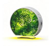 Bird Chirping Motion Sensor Box with Light, Timer, 8 Bird Songs, 8 Removable Covers, Bird Song & Forest Source, Bird Chirping Stream Whispers & Forest Source for Toilet, Spa and Relaxation