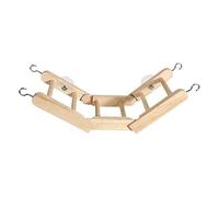Bird Climbing Ladder,Folding Parrots Climbing Ladder - Multipurpose Beak Grinding Toys, Bird Climbing Toys for Standing, Climbing, Resting