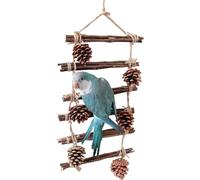 Bird Climbing Ladder Funny Wooden Step Play Ornaments