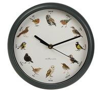 Bird Clock With Sounds Singing Birds Hanging Wall Clock With Hourly Sounds