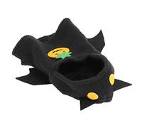 Bird Clothes Soft Irritating Cute Bat Shape Halloween Costume Flying Clothes for Lovebirds Parakeets L Professional Accessories for Use (L)