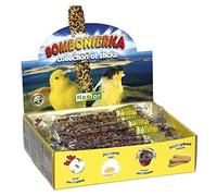 Bird Collection of Sticks Pet Birds Food Pack of 12 Budgie Canary Parrot Parakeet Finches Canaries Big Parrots Flask Multi Flavour Stick with Hooks (12x Canaries Sticks Collection)