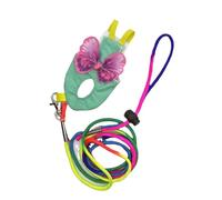 Bird Colorful Harness Vest For Parrots Floral Leash Pet Care Essential Pet Bird Outfit Colorful Flight Suit Parrots Harness