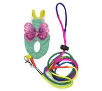 Bird Colorful Harness Vest For Parrots Floral Leash Pet Care Essential Pet Bird Outfit Colorful Flight Suit Parrots Harness