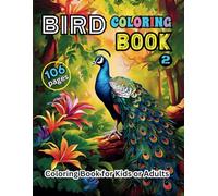 Bird Coloring Book 2: Wings of Wonder - Explore the Beauty of Birds with Colorful Designs.