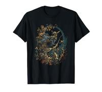 Bird Conductor Conduct Nature Symphony Music from Tree Art T-Shirt