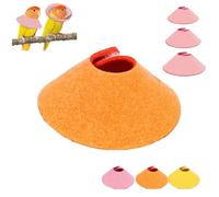Bird Cone Collar, Anti-bite Bird Collars, Birds Elizabethan Collar for Wound Biting Prevention & Feather Plucking, Neck Protector Recovery Cones for Budgerigar Cockatiel Lovebirds Cockatoo Parrots