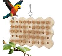 Bird Cork Toys - Natural Wooden Chews | Small Parrot Play Set - Durable Bite-Resistant Cork Pieces With Safe Design Offering Fun Activity And Enrichment, Perfect For Budgerigar, Parakeet