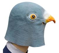 Bird Costume Face Cover | Funny Latex Face Cover for Cosplay Animal Halloween Costume Accessory for Adults Parties Outdoor Photography Show