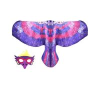 Bird Costume Set - Immersive Animal Theme Dress Up - Wings Cape for Bird Cosplay,for Carnival Festive Event Stage School Halloween Masquerade Photography