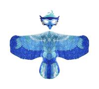 Bird Costume Set - Immersive Animal Theme Elastic Straps,Wings Cape for Bird Cosplay,for Carnival Festive Event Stage School Halloween Masquerade Photography