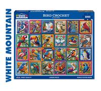 WHITE MOUNTAIN PUZZLES Bird Crochet Puzzle, 1 EA