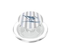 Bird Design with Vertical Stripes PopSockets PopGrip for MagSafe
