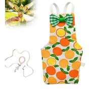 Bird Diaper, Colorful Fruit Parrot Diaper Bowtie Washable Pet Bird Apron, Reusable Parrot Nappy with Waterproof Inner Layer,for Parakeet Cockatiel Mini Macaw Budgie Canary (M140cm little sun)