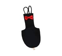 Bird Diaper With Bow Tie - Adjustable Parrot Flight Suit With Waterproof Inner Layer - Soft Cotton Pigeon Diaper Nappy Clothes For Macaw, Cockatiel, Parakeet, & Other Pet Birds
