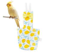Bird Diaper - Yellow Cute Bird Suit Soft Diaper,Waterproof Inner, Outdoor Pigeon Pants, Indoor Bird Diaper, Flying Costume for Macaw Budgie Canary