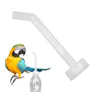 Bird Drinker Feeder - Bird Feeder Water Dispenser Filler | Long Drinker Injector Parakeet Cage Accessories, Pet Supplies for Parrot Lovebirds Canary Finch