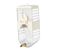 Bird Drinker Parrot Waterer Drinking Kettle Cage Accessories for Medium Birds Small Pet, beige progress