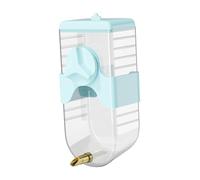 Bird Drinker Parrot Waterer Drinking Kettle Cage Accessories for Medium Birds Small Pet, blue progress