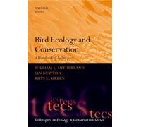 BIRD ECOLOGY & CONSERV TECS P: A Handbook of Techniques (Techniques in Ecology & Conservation): 1