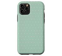 Bird Eggs Green Pink Dotted Minimalist Pattern Polka Dot Case for iPhone 11 Pro