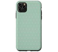 Bird Eggs Green Pink Dotted Minimalist Pattern Polka Dot Case for iPhone 11 Pro Max