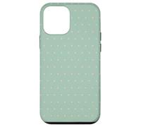 Bird Eggs Green Pink Dotted Minimalist Pattern Polka Dot Case for iPhone 12 mini