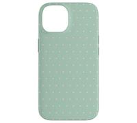 Bird Eggs Green Pink Dotted Minimalist Pattern Polka Dot Case for iPhone 14