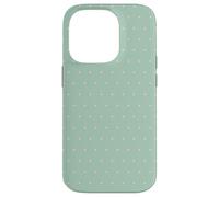 Bird Eggs Green Pink Dotted Minimalist Pattern Polka Dot Case for iPhone 14 Pro