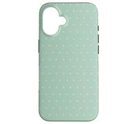 Bird Eggs Green Pink Dotted Minimalist Pattern Polka Dot Case for iPhone 16
