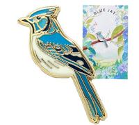 Bird Enamel Pin - Cute Bird Pin, Hard Enamel Lapel Pin, Perfect Gift for Bird Lovers, S, Hard Enamel, No Gemstone
