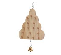 Bird Enrichment Toy, Bird Chewing Toy, Multi-Purpose Parrots Puzzle Toy Chewing Block - Wooden Board Traffic Games for Small Animal Activities for Indoor Outdoor Outdoor