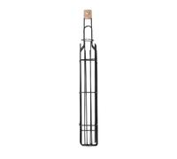 Bird Enrichment Toy - Metal Feeding Cage Basket, 5x36cm, Treat Holder for Parrots, Accessories for Fruit, Vegetable, Food, Parakeet, Cockatiel, Cone