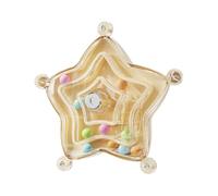 Bird Enrichment Toys - Swivel Wheel Rotating Toy | 8x8cm PP Turntable, 50g Multifunctional Safe Exercise Supplies for Parrots Budgies Macaws Parakeets Sparrows