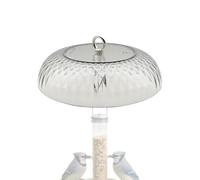 Bird Feeder Baffle | Bird Feeder Cover | Fully Protected Transparent Dome Bird Watching Station | Baffle for Feeder, Outdoor, Yard, Patio, Backyard