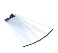 Bird Feeder Baffle - Transparent Splash Guard Shield, Lightweight Feed Catcher Panel, Clear Outdoor Cage Cover | Weather-Resistant Garden Barrier For Keeping Seed Areas Clean Yard Patios